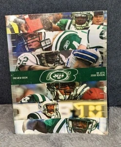 2008 NY JETS PREVIEW BOOK PAPERBACK BOOK - Picture 1 of 2