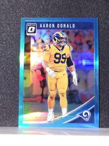 2018 Donruss Optic Aqua /299 Aaron Donald #54 - Picture 1 of 4