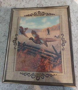 Pleasant Print In Vintage Decorative Photo Mat Frame - Picture 1 of 6