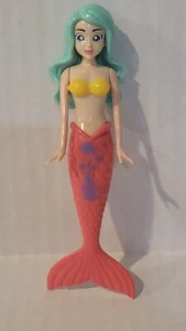 Banzai Bathtub Fun Magical Mermaid Diving Pool Toy Doll Pink Tail 5" - Picture 1 of 4