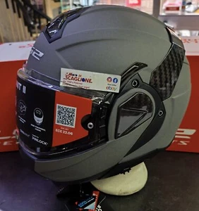 CASCO MOTO MODULARE LS2 FF910 ADVANT 2 SOLID CONCRETE OPACO RUVIDO - Imagen 1 de 2