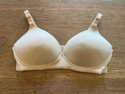 MOTHERHOOD Nude Size 36D T-Shirt Lined Adjustable Seamless Nursing Bra NWT - Image 1 of 2