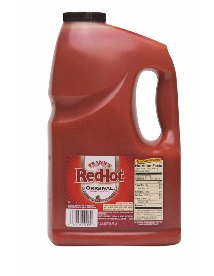 Franks Famous Red Hot Sauce - 1 gallon - Bild 1 von 1