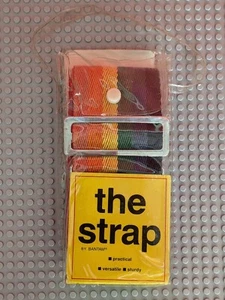 NIP Bantam "THE STRAP" Rainbow Travel Luggage Camping Vintage NOS Taiwan - Picture 1 of 5