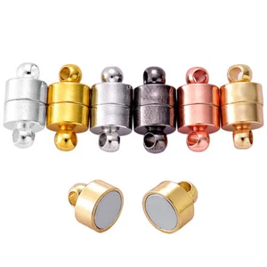 20Pcs 12x6mm Strong Magnetic Clasps for DIY Necklace Bracelet Jewelry Findings - Picture 1 of 17