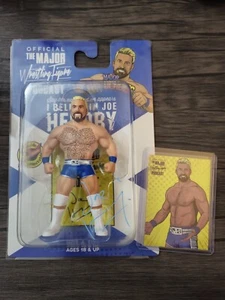 Joe Hendry Signed Autographed Major Bendie TNA NXT WWE Superstar - Picture 1 of 4