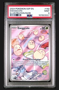 Exeggcute Surging Sparks 192/191 Illustration Rare Holo PSA 9 Pokémon TCG 2024 - Picture 1 of 2