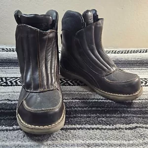 Alpinestars MK2 Mens Motorcycle Boots Size 7 Leather Brown - Picture 1 of 12