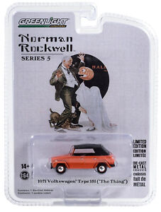 1971 Volkswagen Thing Type 181  Trick or Treat** Greenlight Norman Rockwell 1:64