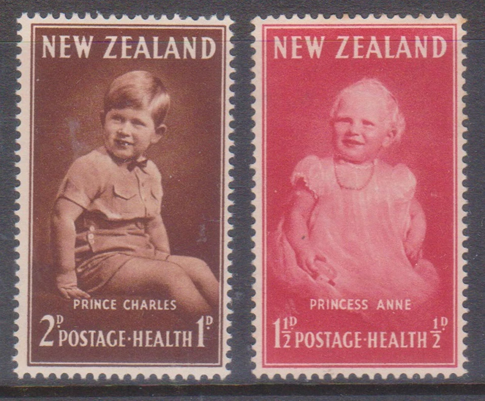 (F186-145) 1952 New Zealand set of 2stamps health MUH (ET)  (TN34) - image 1 of 1