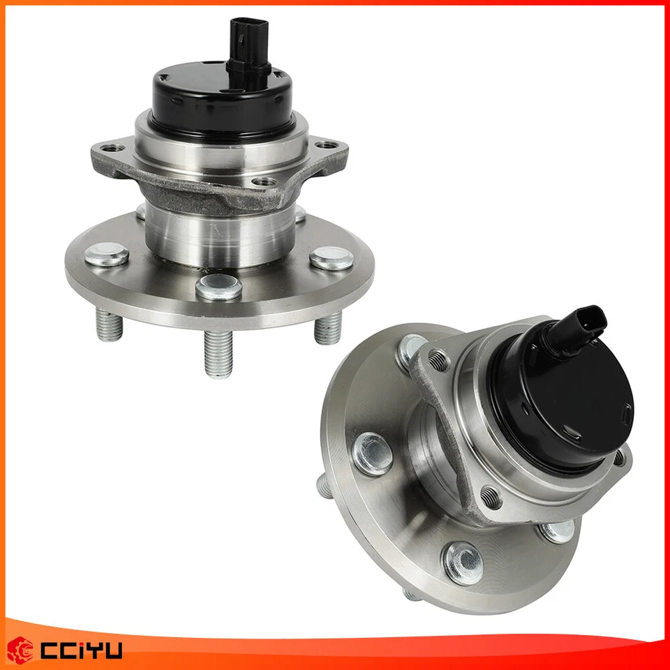 Pair FWD Rear Wheel Bearing Hub Assembly For Scion Tc 2005 2006-2010 5 Lug W/ABS — 第 1/4 张图片