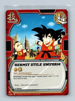 Dragon Ball Z CCG Hermit Style Uniform TE-038 1st Ed Bandai The Awakening 2008 - Image 1 of 2