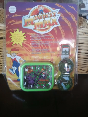 Mighty Max Collectable Watch And Clock Set Super Rare Vintage Cover