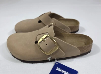 Birkenstock Boston Big Buckle - Narrow fit  Pantolette flach Größe  38 - Bild 1 von 4