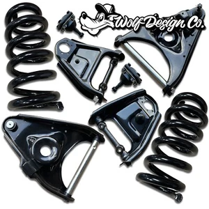 1971-1972 C10 Control Arms & 3" Lowering Springs Drop Coils - Bild 1 von 12