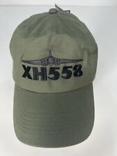 XH558 AVRO VULCAN MILITARY AIRCRAFT CAP ADJUSTABLE HAT NEW W/ TAGS OLIVE