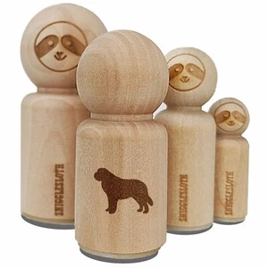 St Bernard Saint Dog Solid Rubber Stamp for Stamping Crafting Planners - Picture 1 of 10