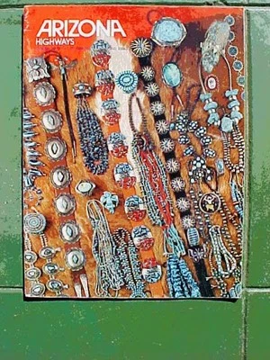 ARIZONA HWYS MARCH 1975 MONTHLY  NATIVE AM JEWELRY-CORAL,TRADING POSTS,OLD PAWN Foto 1 de 4