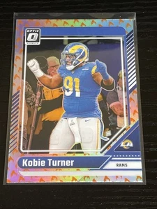 Panini Donruss Optic 2024 - Kobie Turner #118 Fire Prizm - Imagen 1 de 2