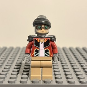 LEGO Star Wars Hondo Ohnaka Minifigure Sw0246 Clone Wars Set 7753 Pirate Tank 2D