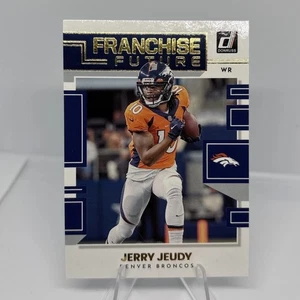 Tarjeta de la NFL 2022 Panini Donruss Franchise Futures Jerry Jeudy #FF-JJ Denver Broncos - Imagen 1 de 2