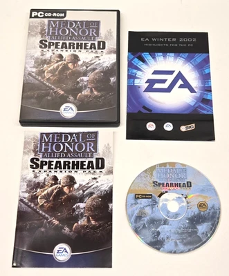 Medal of Honor: Allied Assault Spearhead Expansion Pack (PC, CD-ROM 2002) CIB - Image 1 of 2