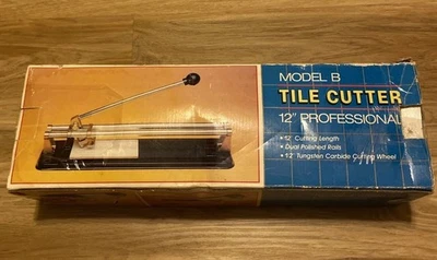 QEP 12” Professional Manual Ceramic Tile Cutter Model B With Original Box - Image 1 of 4