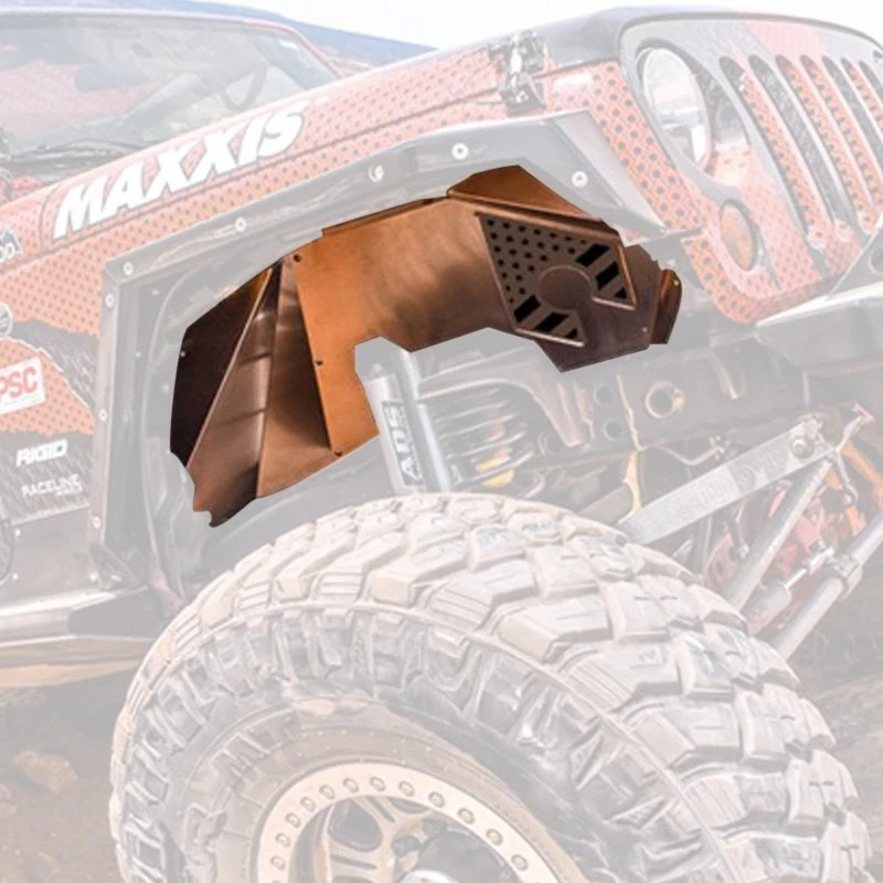 For Jeep Wrangler JK 18 Artec Industries Freedom Edition Raw Front Inner Fenders - Imagem 1 de 4