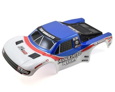 Team Associated ProSC10 Contender Karosserie weiß blau ASC71060  - Bild 1 von 3