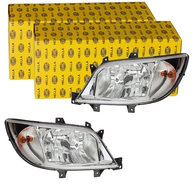 2x HELLA HALOGEN SCHEINWERFER passend für MERCEDES-BENZ SPRINTER LINKS+RECHTS - Bild 1 von 4