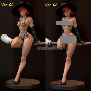 NSFW Witch 3D Print Garage Kit Figure Model Kit Unpainted Unassembled GK 1/8 1/6 - Picture 1 of 9
