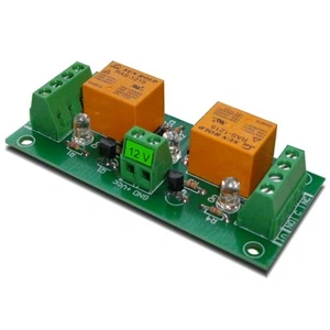 Placa módulo de relé de 12 V 2 canales para Arduino PIC AVR MCU DSP ARM electrónica - Imagen 1 de 1