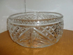 Harbridge Crystal Large Bowl - Picture 1 of 3