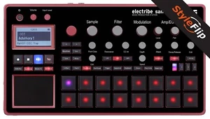 Korg Electribe Campionatore | Nero | Decalcomania Protettiva | Pelli StyleFlip - Foto 1 di 1