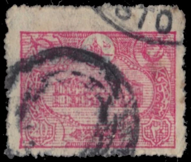 TURQUÍA 240 - Oficina General de Correos, Constantinopla "1913 Carmine Rose" (pb11377) Foto 1 de 1