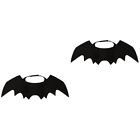 2 Count Funny Costume for Pet Bat Transformation Dress Dog Kitten Accessories