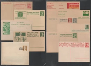 SUISSE - SCHWEIZ /LOT DE 11 ENTIERS POSTAUX ANCIENS DIFFERENTS - Picture 1 of 1