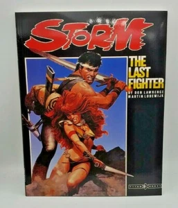 Storm: The Last Fighter #1 novela gráfica 1987 casi nueva+ - Imagen 1 de 5