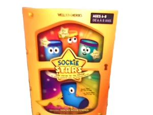 Sockie Stars Book With 3 Pairs of Socks & 6 Capes. - Picture 1 of 3