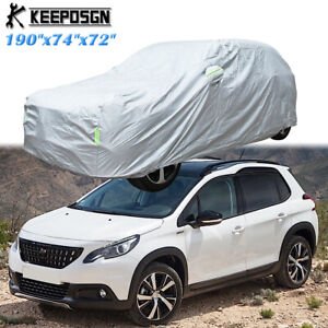 Full Car Cover Outdoor Protection Rain Sun Water Dust Resistant For Peugeot 2008