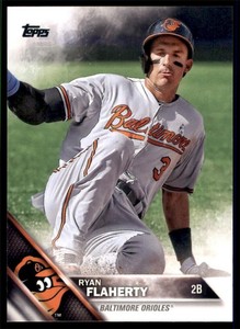 2016 Ryan Flaherty Baltimore Orioles Topps Baseball Card # 515