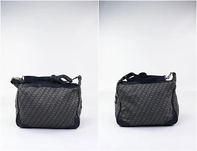 Adidas винтажный 90-х 00-х 2001 серый монограмма Sport спортивная сумка - Изображение 1 из 4