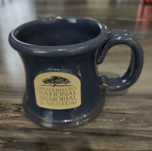 Oklahoma National Memorial & Museum Sunset Hill Stoneware Handcrafted Mug USA - Picture 1 of 3