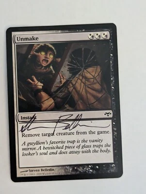 Unmake Eventide Artist Proof Signed W Sketch Steven Belledin  - Image 1 of 2