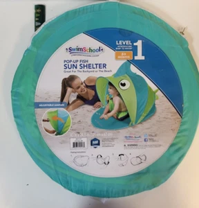 Baby Pop Up Fish Sun Shelter Great For Beach🌞 Swim Schools  - Picture 1 of 6