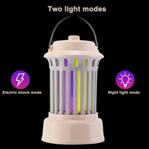 Electric USB Repellent LED Electric Mosquito Lamp Fly Bug Insects Trap Zapper - Picture 1 of 17