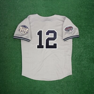 Ivan Rodriguez 2008 New York Yankees Men's Grey Road Jersey w/ All Star Patch - Image 1 of 4