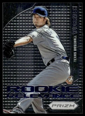 2012 PANINI PRIZM ROOKIE RELEVANCE Yu Darvish Texas Rangers #RR6 - Image 1 of 2