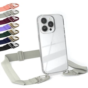 EAZY CASE für Apple iPhone 14 Pro mit verstellbarem breitband und Silikon Case - Afbeelding 1 van 14