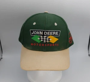 John Deere Motorsports Hat Nascar Chad Little Rousch Racing Snap Back (used) - Picture 1 of 7